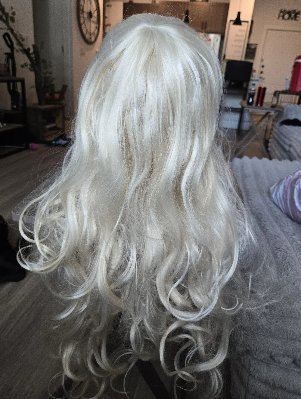 Unbranded Long Blonde Synthetic Wig